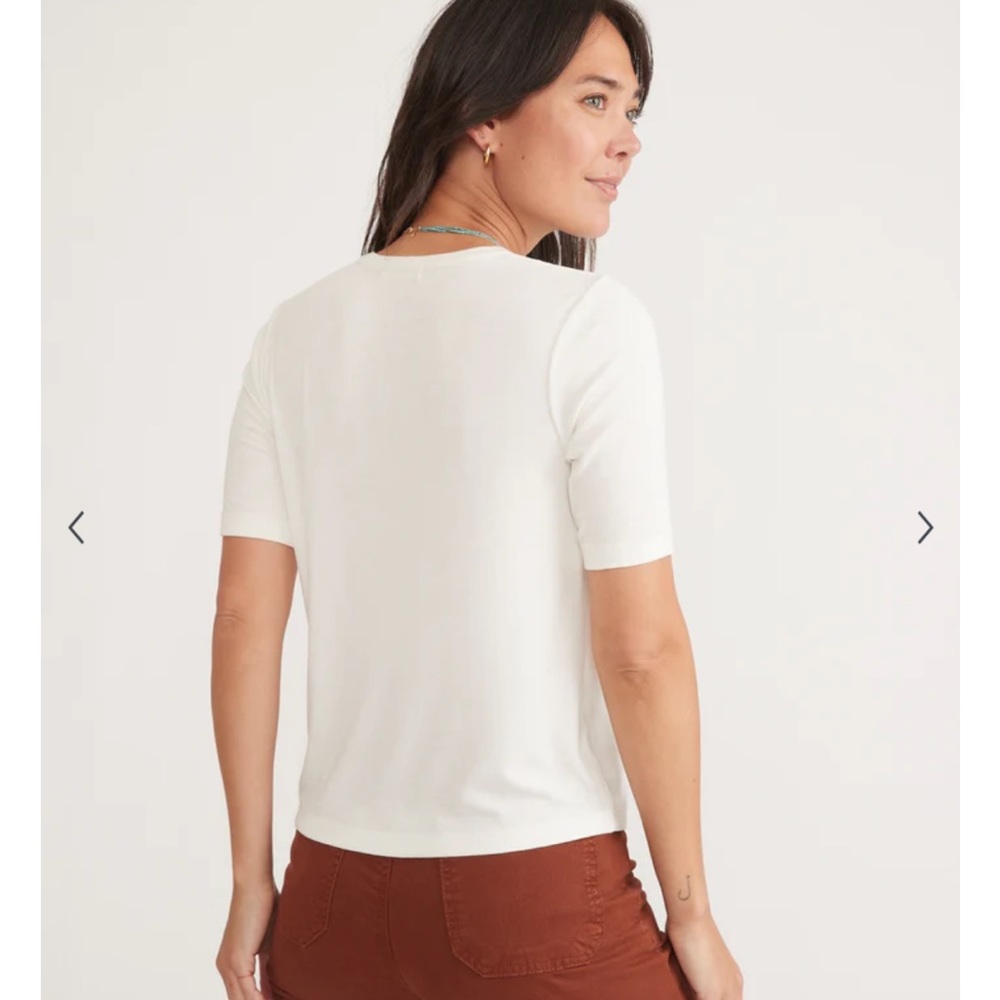 [Marine Layer] Lexi Rib Button Top - Picture 4 of 5